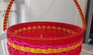 塑料篮子要怎么编织 篮子的编织方法